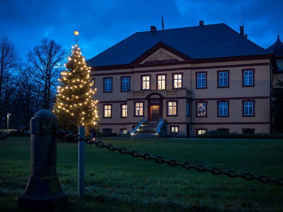 Weihnachten am Kamin